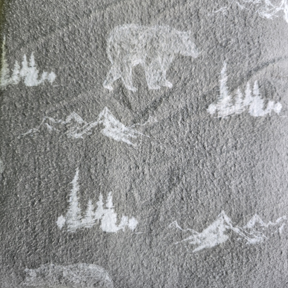 HD Designs Woodland Animals Cotton Flannel 3-Piece Sheet Set Size Twin - Picture 3 of 5
